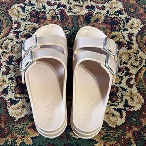 MIA Women's Santi Slide Blush Sandals